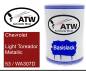 Preview: Chevrolet, Light Toreador Metallic, 53 / WA307D: 500ml Lackdose, von ATW Autoteile West.